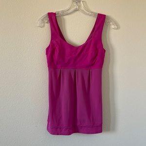 Lululemon Pink Tank Top Size 4
